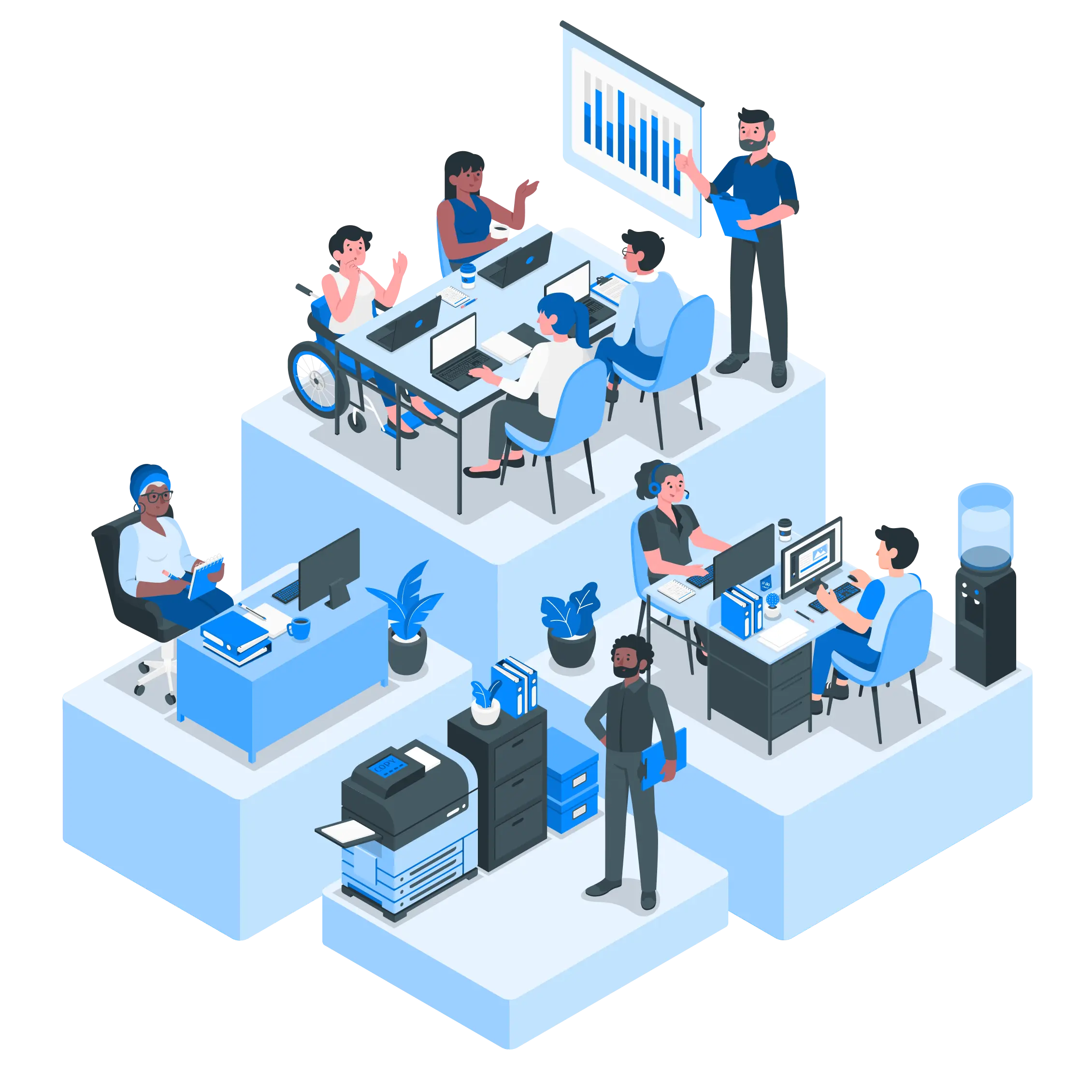 Neekan Company Illustration