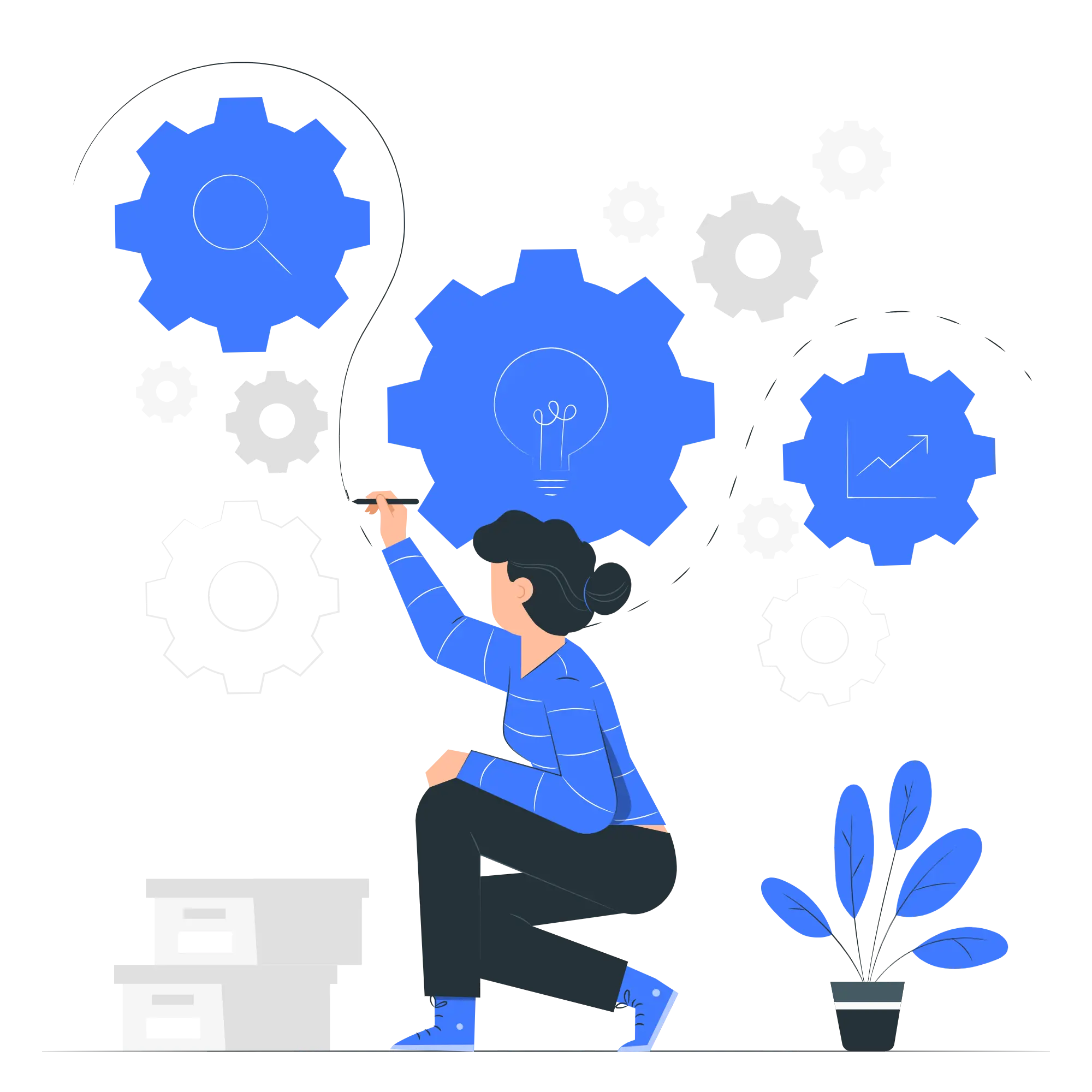 Change Management Illustration