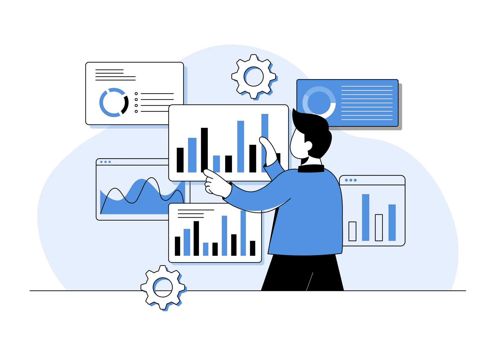 Data Analytics Illustration